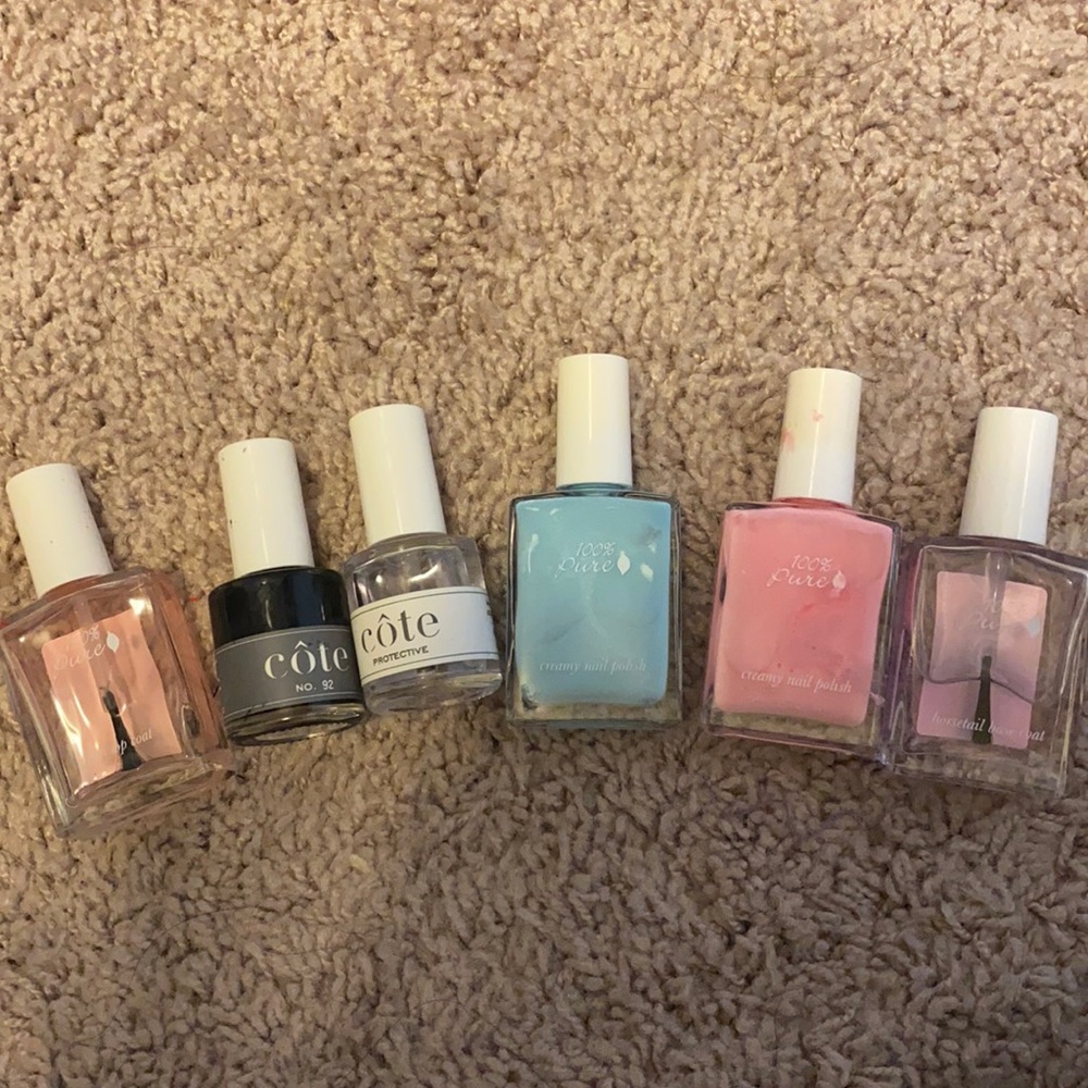Nail polishes